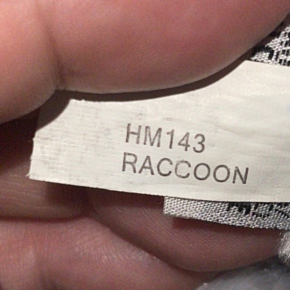 WEBKINZ Ganz RACCOON RETIRED HM143 w/hang &but Tag No Code plush stuffed animal - Picture 7 of 16